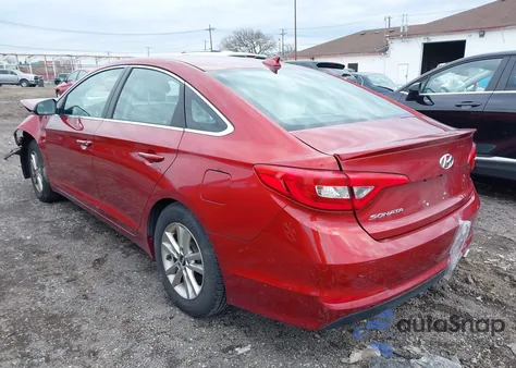 2015 Hyundai Sonata Se z USA, uszkodzony, nr VIN 5NPE24AF3FH227009